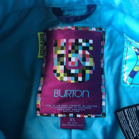 Burton ~ Cargo Snowboard Ski SnowPants ~ Girls XS 5-6 ~ Dark Blue - Picture 7 of 16